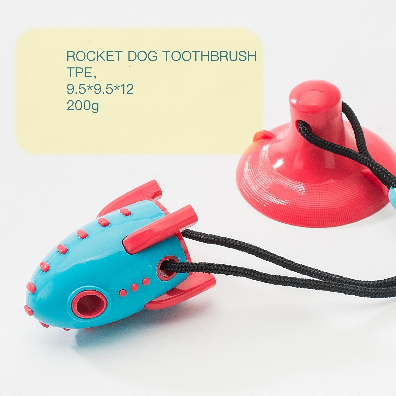 Unleash Joy with the Rocket Treat Dispensing Bite Resistant Pet Toy